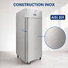 Armario Refrigerado Positivo 650 L Inox GN 2/1 Ventilado