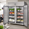 Armario Refrigerado Positivo 1400 L Inox GN 2/1 – 2 Puertas
