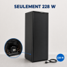 Armoire Refrigerada Positiva 376 L Negra 0/+8 °C