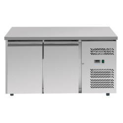Mesa Refrigerada Positiva 2 Puertas 228 L Ventilada Inox