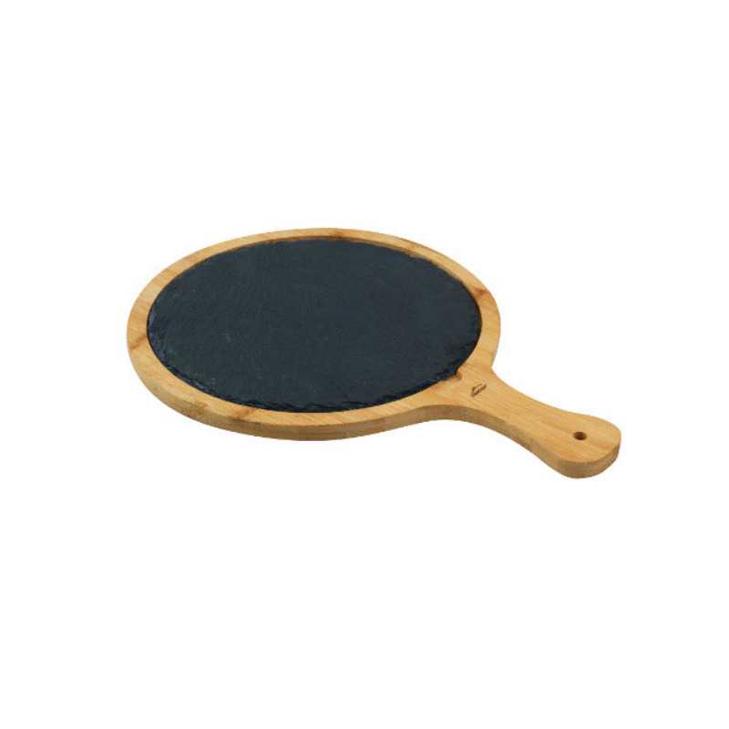 Tabla de Pizarra y Bambú 38,5x28 Tabla de Pizarra y Bambú 38,5x28