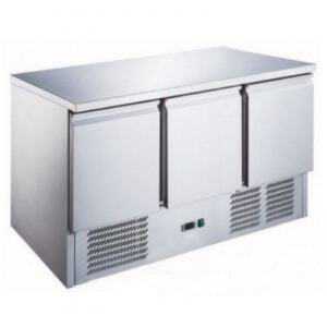Mesa Refrigerada Compacta GN 1/1 Positiva 3 Puertas