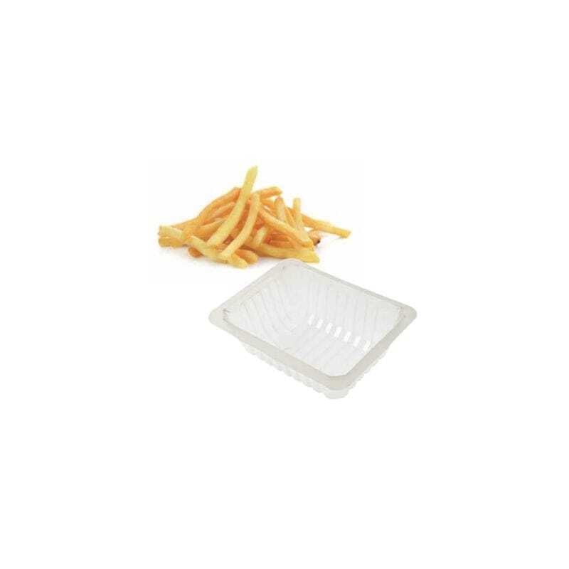 Translucent French Fries Tray - 50 cl - Pack of 250