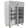 Armario Refrigerado Positivo 1400 L 2 Puertas de Vidrio GN 2/1
