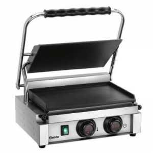 Panini Grill - Smooth Plates - BARTSCHER