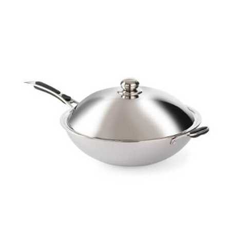 Wok de inducción de acero inoxidable - HENDI