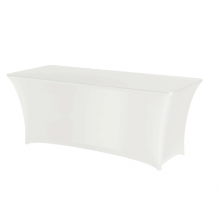 Funda para Mesa Rectangular Blanca 1500 - HENDI