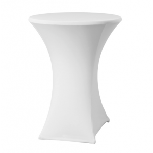 Funda blanca para mesa alta 80-85 cm - HENDI