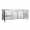 Mesa Refrigerada 1/1GN - 4 Cajones - 1 Puerta - 1 Estante - Bartscher