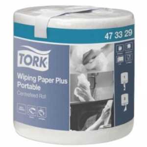 Tork Plus Wiping Paper - Pack of 6: Resistant and versatile