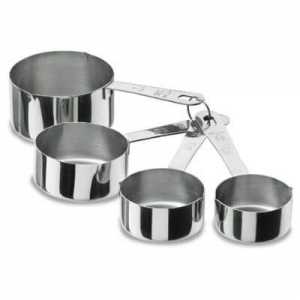 Set of 4 Dosing Spoons - Inox Lacor