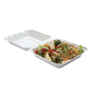 Lunch Box 1 Compartimento Cuadrado - Lote de 50 - FourniResto