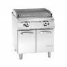 Parrilla de piedras de lava a gas Profesional Bartscher Serie 900 - Parrilla V