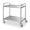 Carro Inox 2 Estantes - 2 x 50 Kg