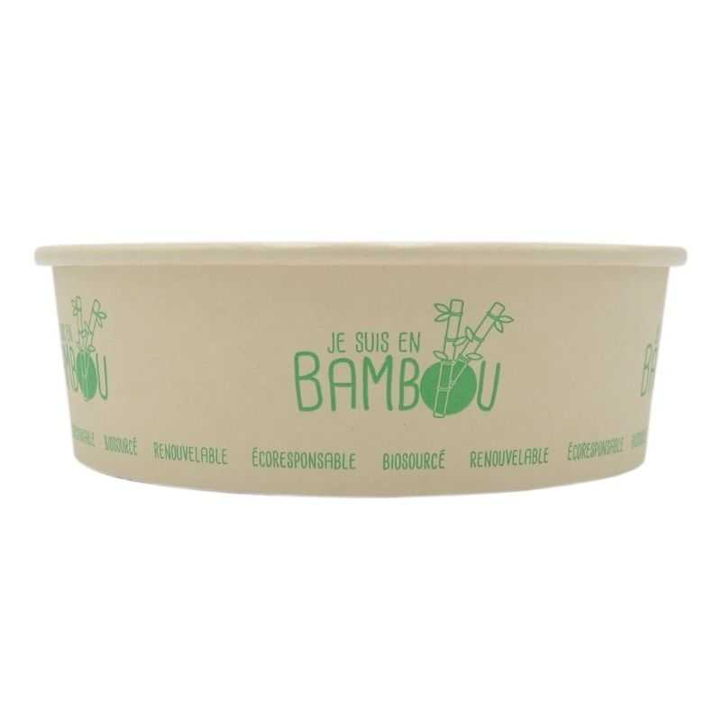 Bamboo Salad Bowl - 750 ml - Pack of 50