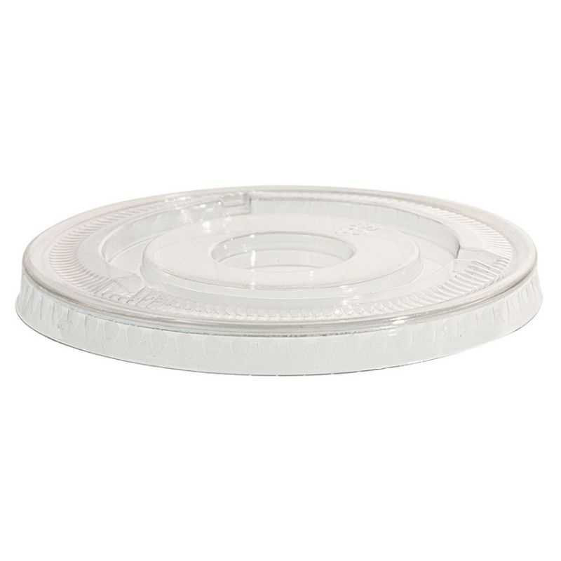 Tapa para Tarro Transparente de Plástico - 250 ml - Lote de 50