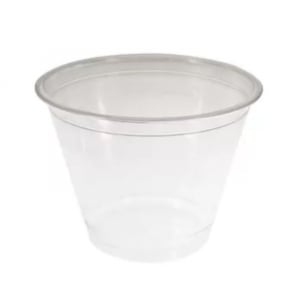 Tarro Transparente de Plástico - 270 ml - Lote de 50