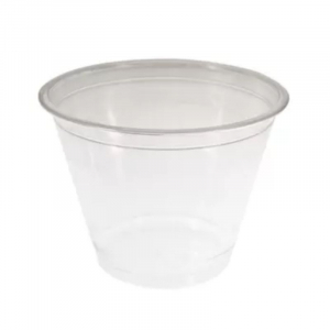 Vaso Transparente de Plástico - 270 ml - Lote de 50