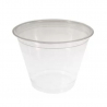 Tarro Transparente de Plástico - 270 ml - Lote de 50