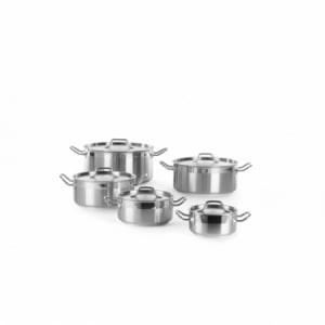 Faitout avec Couvercle Profi Line 20 cm - Marque HENDI - Fourniresto