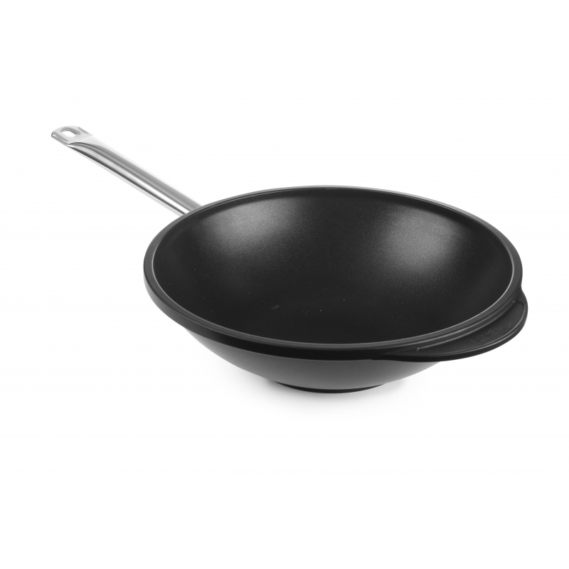 Wok de aluminio fundido - 32 cm de diámetro