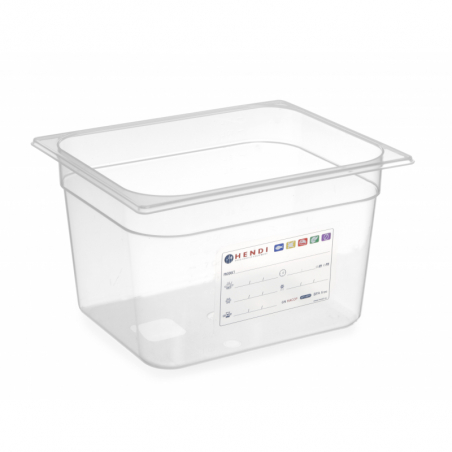 Caja de almacenamiento Gastronorm GN 1/2 - 12,5 L - H 200 mm