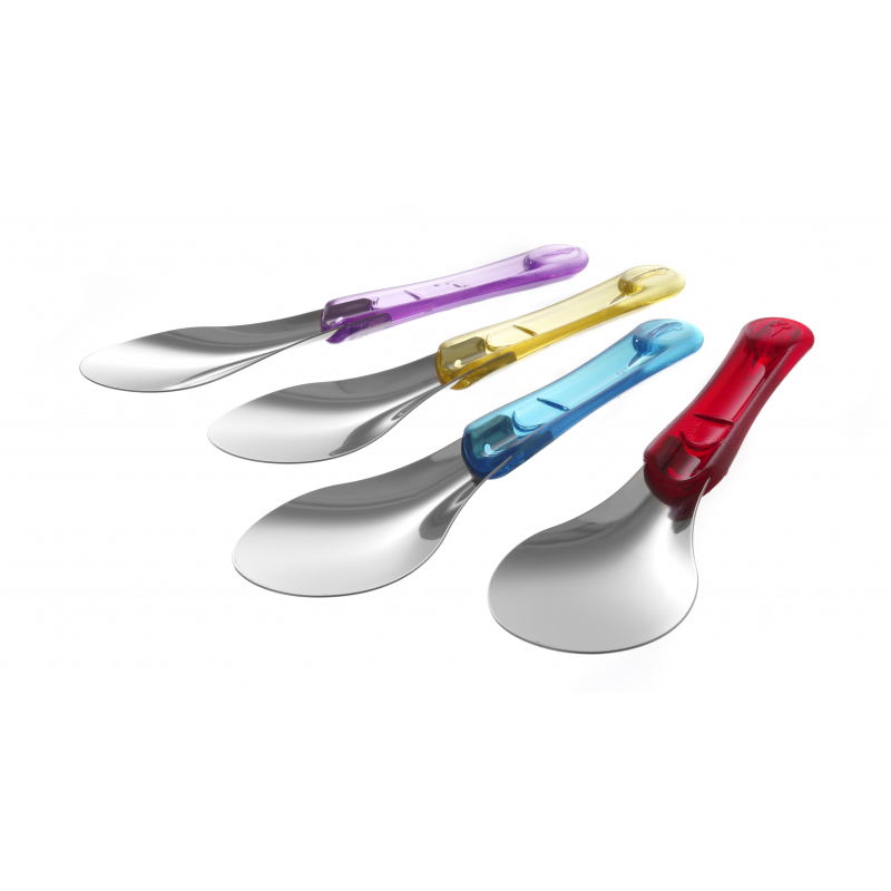 Ice cream scoop with red handle in Tritan - Brand HENDI - Fourniresto