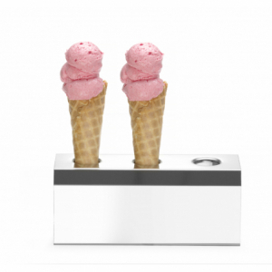Soporte para 3 conos de helado - Marca HENDI - Fourniresto