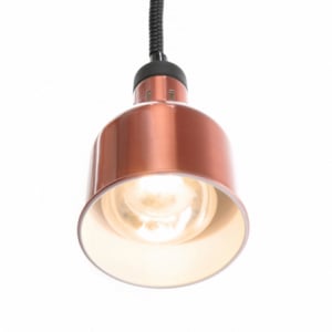Adjustable Cylindrical Copper Heat Lamp - HENDI