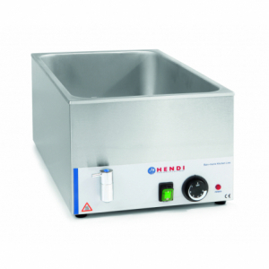 Bain-marie Kitchen Line avec robinet de vidange