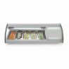 Vitrina de sushi - 5 x GN 1/3 - 63 L