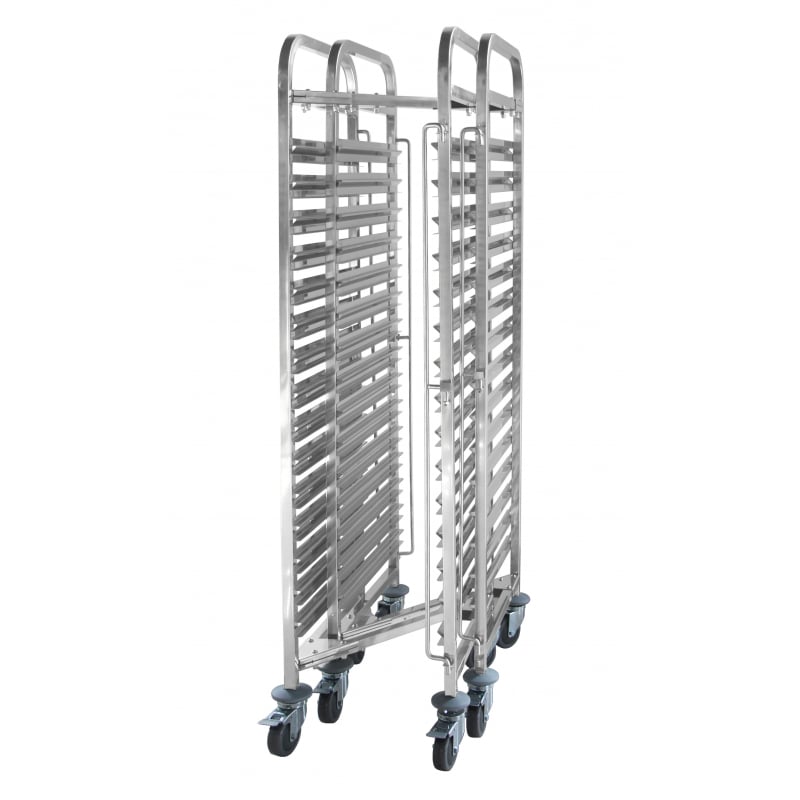 Folding Tray Trolley - 15 x GN 1/1