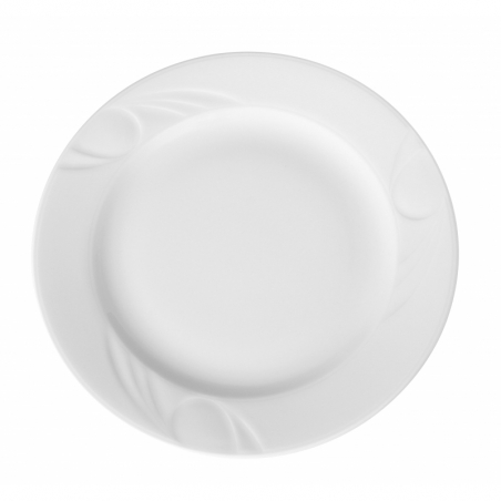 Plato llano de porcelana Karizma - 240 mm de diámetro