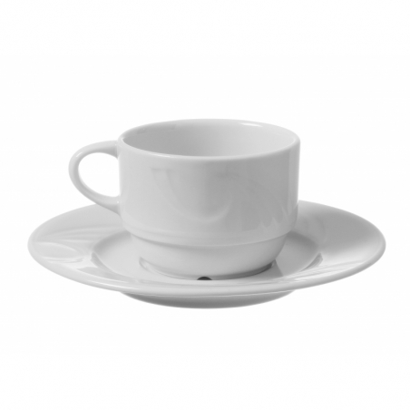 Platillo para Taza de Café de Porcelana Karizma - 145 mm de Diámetro