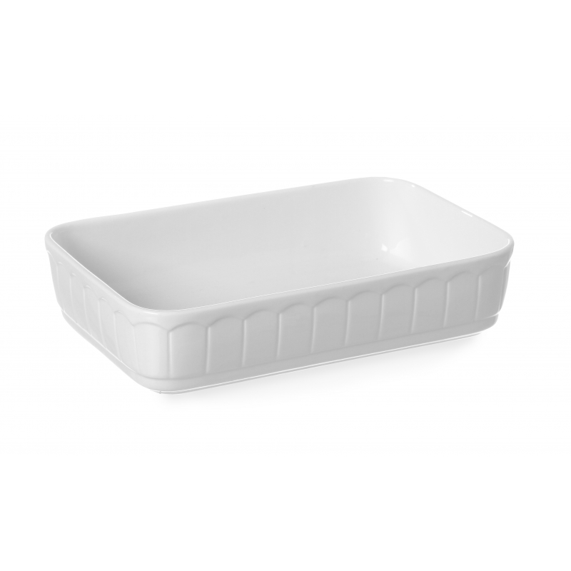 Plato de horno rectangular de porcelana - 330 x 225 mm