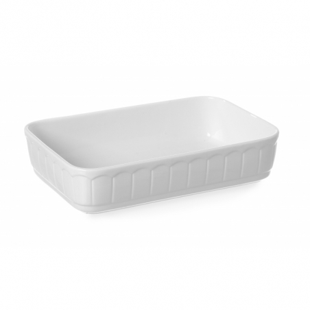 Plato de horno rectangular de porcelana - 330 x 225 mm