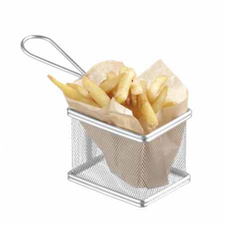 Cesta de patatas fritas en miniatura - 255 x 135 mm