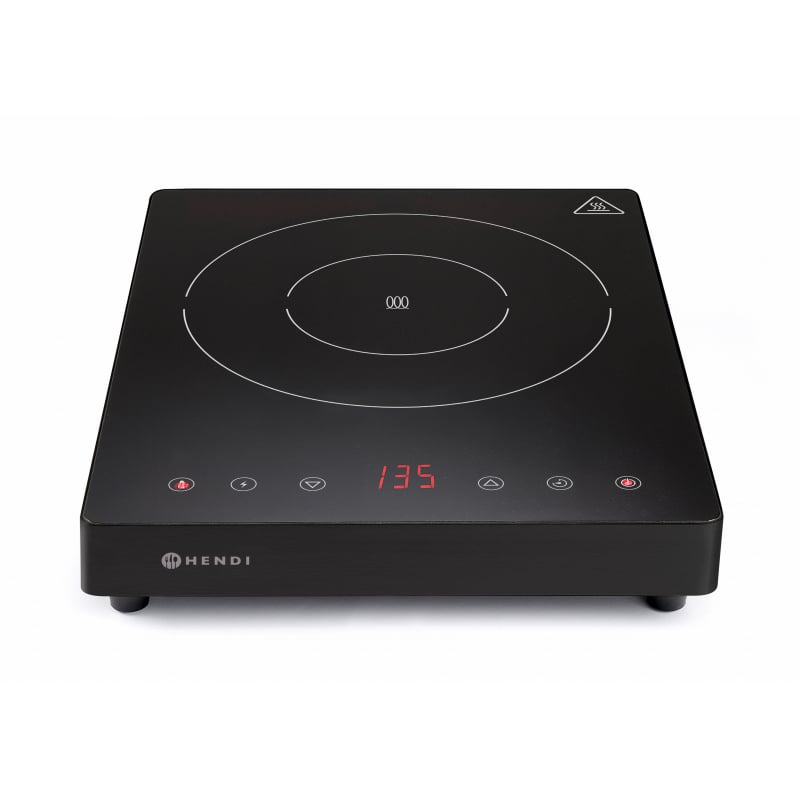 Induction cooktop 2000W Black Line - Brand HENDI - Fourniresto Induction cooktop 2000W Black Line - Brand HENDI - Fourniresto