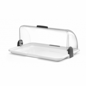 Vitrina rectangular con tapa deslizante - 465 x 310 mm