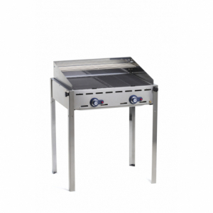 Barbacoa de gas Green Fire con 2 quemadores - Marca HENDI - Fourniresto