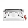 Barbacoa de gas profesional para colocar Bake-Master Maxi - Marca HENDI