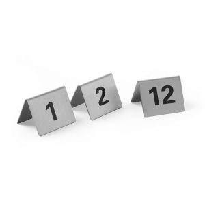 Caballetes de mesa numerados - Marca HENDI - Fourniresto