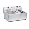 Freidora Mastercook - 2 x 8 L - Marca HENDI - Fourniresto
