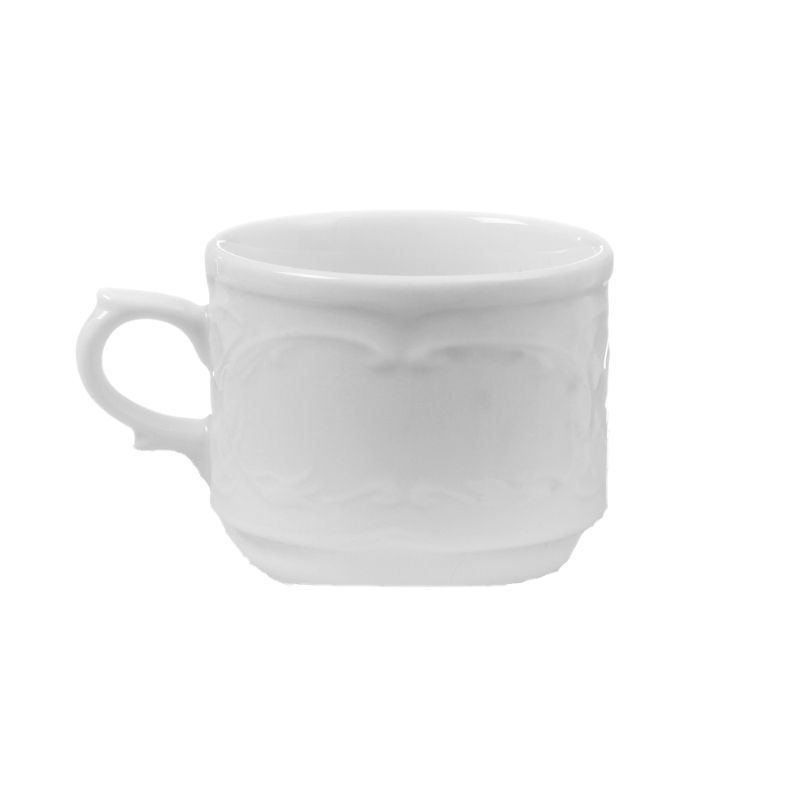 Taza de café de porcelana Flora - 0,18 L