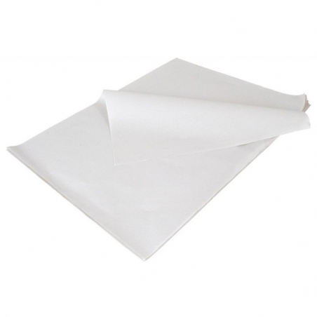 Papier Ingraissable en Kraft Blanc - 50 x 65 - 10 Kg