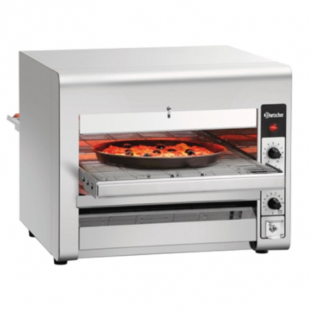 Horno de pizza de cinta transportadora