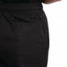 Pantalón de cocina unisex Easyfit negro tratado con teflón - Talla S - Whites Chefs Clothing - Fourniresto