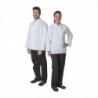 Chaqueta de cocina unisex blanca de manga larga Vegas - Talla L - Whites Chefs Clothing - Fourniresto