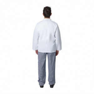 Chaqueta de cocina unisex blanca de manga larga Vegas - Talla S - Whites Chefs Clothing - Fourniresto