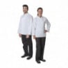 Unisex White Long Sleeve Vegas Chef Jacket - Size Xs - Whites Chefs Clothing - Fourniresto